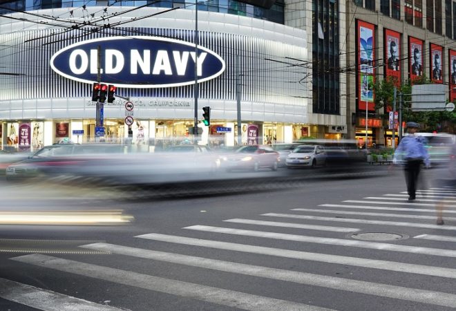 old navy gap China
