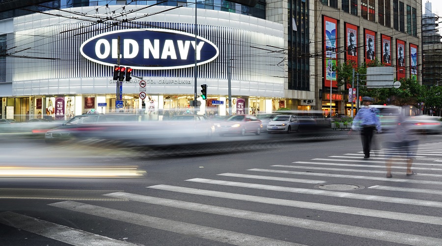 old navy gap China