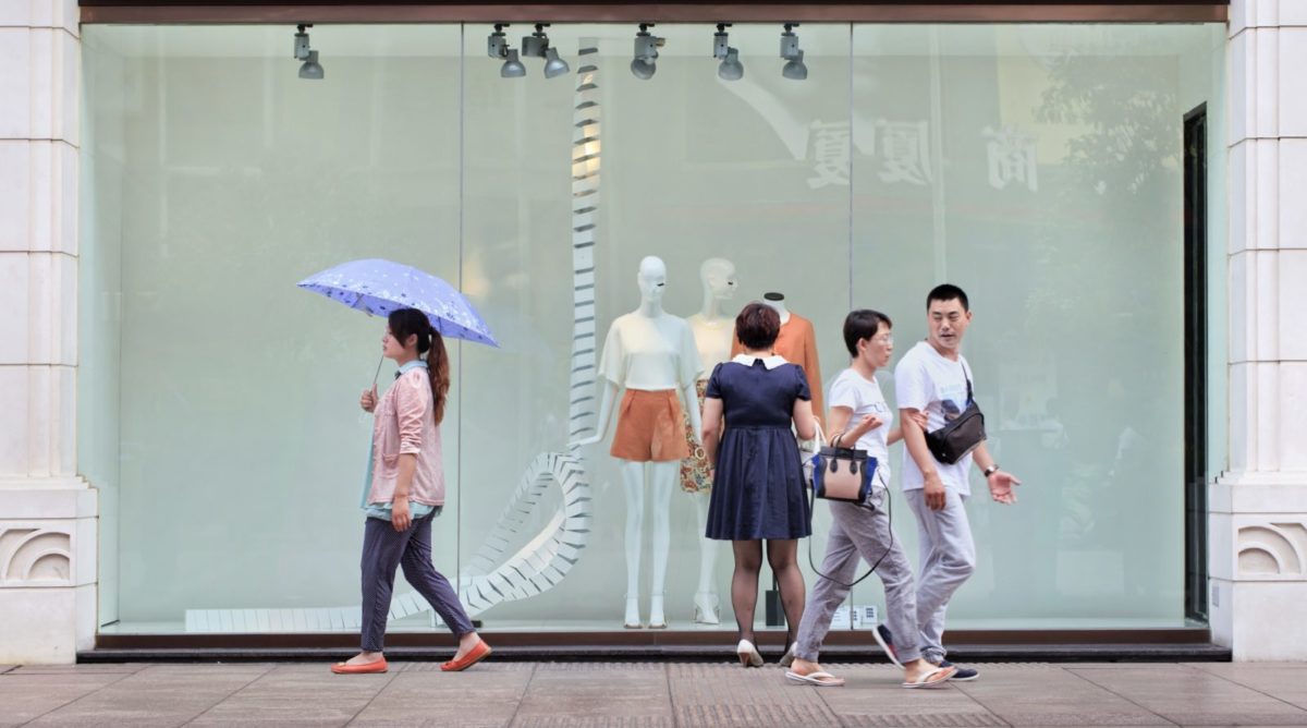 China shoppers